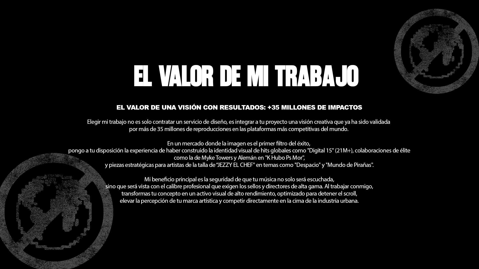 Portada del portfolio